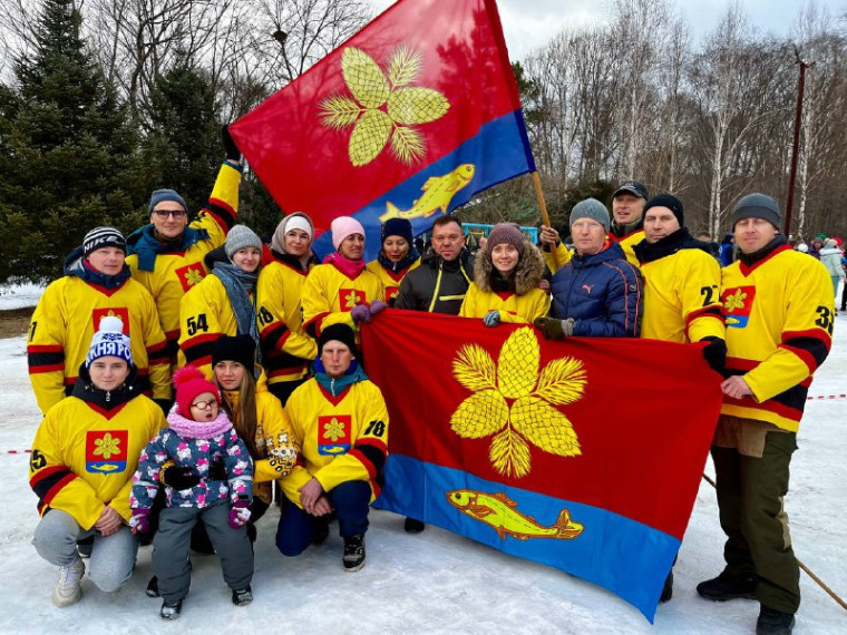 Команда Шкотовского муниципального округа впервые приняла участие в зимней спартакиаде Дольневосточного завода "Звезда".